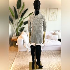 Chunky knit sweater/ sweater dress